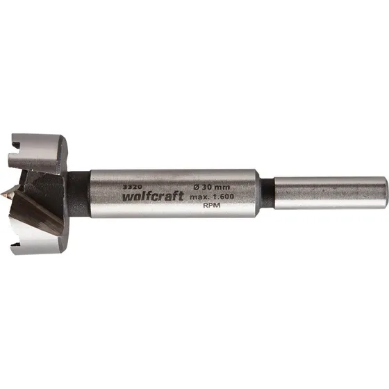 Wolfcraft Forstnerbor Ø30 - skaft Ø8 mm