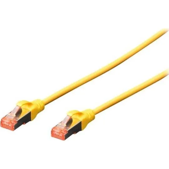 DIGITUS Professional CAT6 SFTP Patchkabel - 10m - Gul (5 stk.)