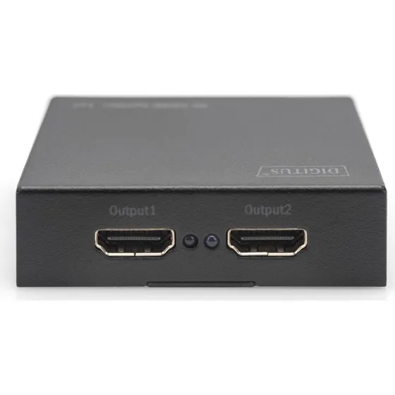 DIGITUS DS-46304 HDMI-splitter 1x2 - Sort