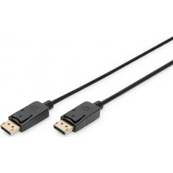 ASSMANN DisplayPort kabel, 1m, 4K support, sort