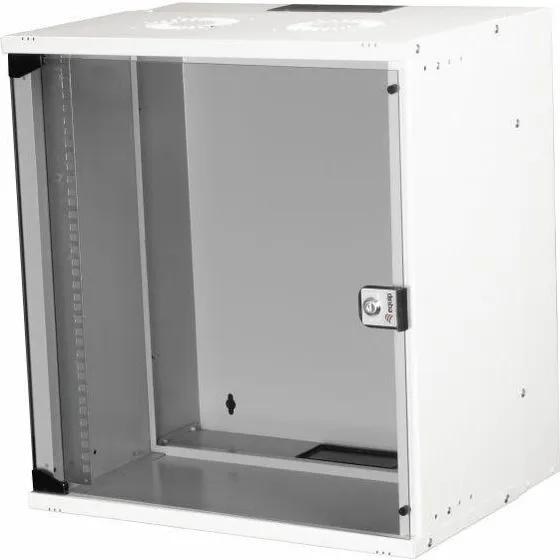 EQUIP Eco Mount 19" 12U Vægmonteret Rackskab - Lysegrå