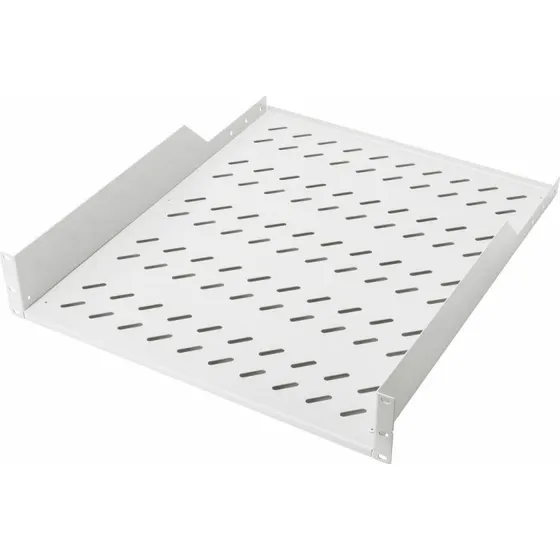 Equip Fast Rackhylde 19" 2U 800 mm - Lysegrå