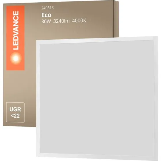 Ledvance LED Panel Eco 36W 3600 lm 4000K 60x60 cm UGR<22