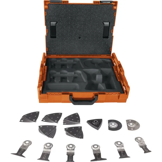 Fein L-Boxx 102 Værktøjskasse - 34 dele - 445x122x358 mm