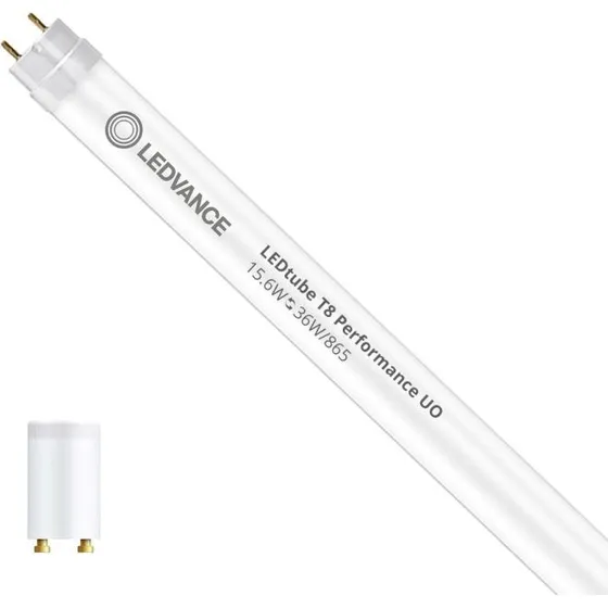 LEDVANCE LED-rør T8 Ultra Output 1200 mm 15,6W 865 (erstatter 36W)