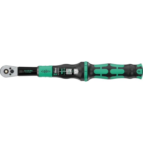 Wera Click-Torque Lock A6 RL Momentnøgle 1/4" 2.5-25 Nm