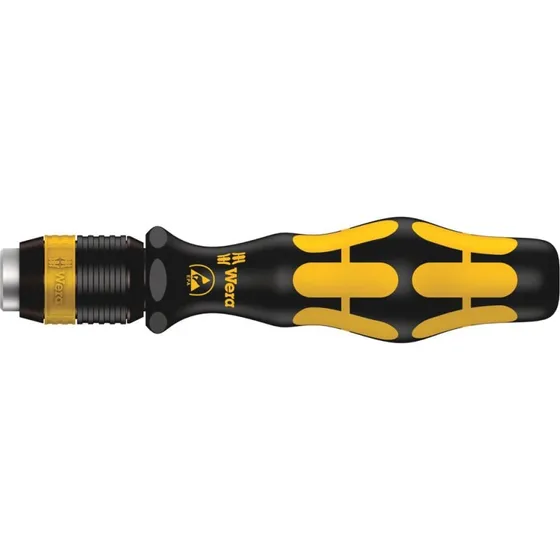 Wera 813R ESD Bitsskruetrækker, umagnetisk, 1/4" x 90mm