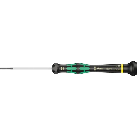 Wera 2035 Elektronik-skruetrækker, lige kærv, 0.30x1.8x60 mm