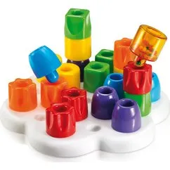 Quercetti Daisy Maxi stiftmosaik, 22 dele (fra 1 år)