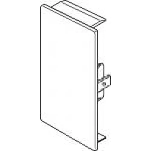 Endestykke L2873ph til BRH 70172 installationskanal
