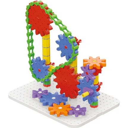 Georello Tech Byggekasse 130 dele – blå værktøjskasse