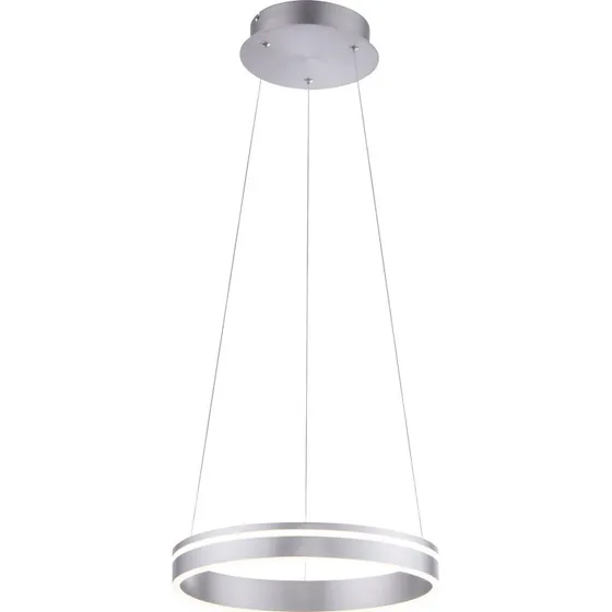 Paul Neuhaus Q-Vito Lysekrone, Aluminium, Ø40 cm