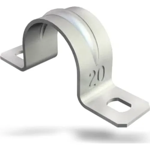 OBO Kabelbøjle 25 mm, 2-lap, galvanisk forzinket (100 stk)