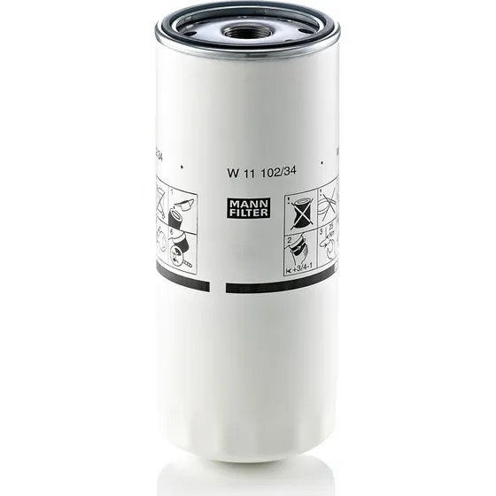 MANN-FILTER Oliefilter W 11 102/34 til Volvo & Renault Trucks