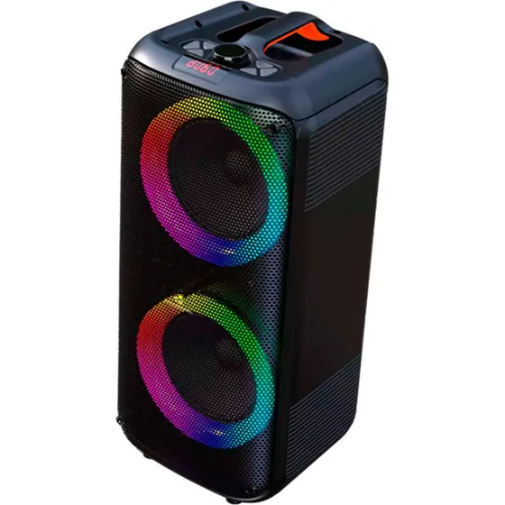 Denver BPS-354 bærbar Bluetooth-partyhøjttaler, sort