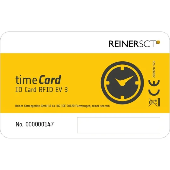 Reiner SCT timeCard Premium MIFARE DESFire EV3 RFID-kort, 25 stk.