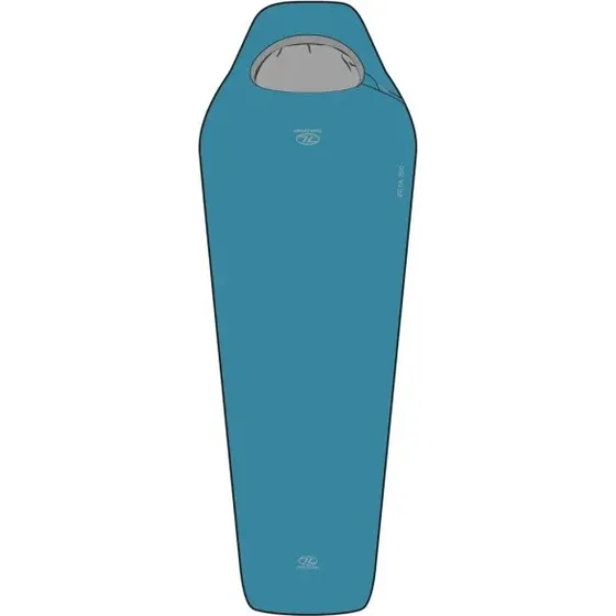 Highlander Zeta 150 mummy-sovepose - sky blue