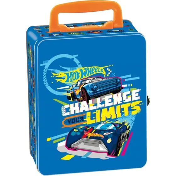 Klein Hot Wheels Autokuffert - Plads til 18 biler