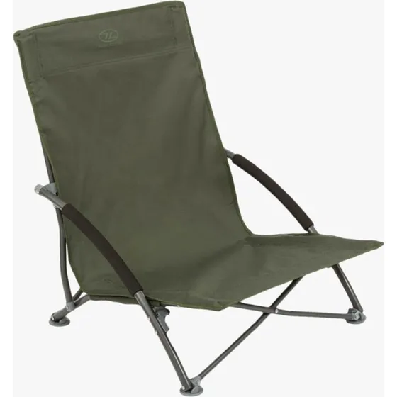 Highlander Perch lav foldbar campingstol - Olive