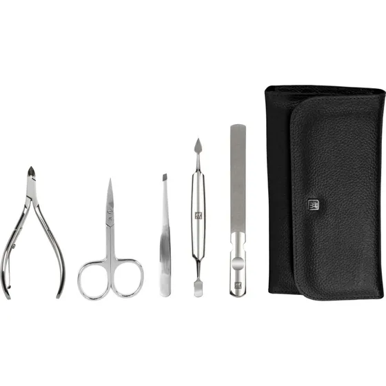 ZWILLING CLASSIC INOX Manicuresæt 5 dele med etui, Sort