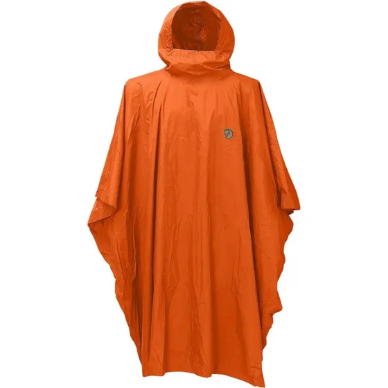Fjällräven Poncho, Safety Orange