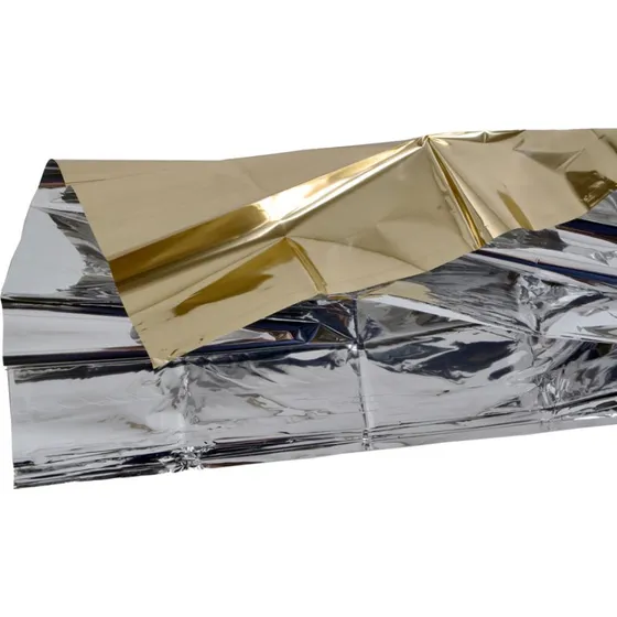 Origin Outdoors Nødtæppe - 210x160cm - Guld/Sølv