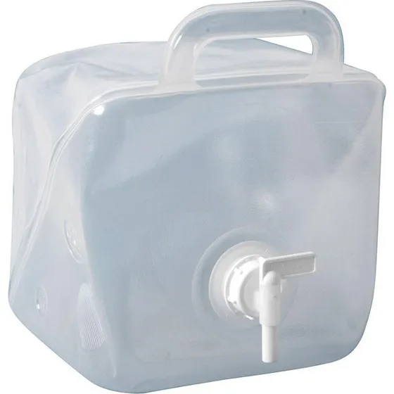 Politainer Foldbar Vandbeholder - 10L - Transparent