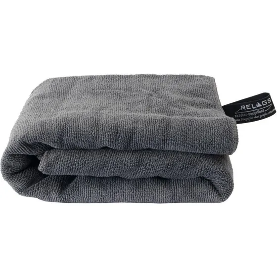 BasicNature Terry Rejsehåndklæde - 85x150cm - Grå