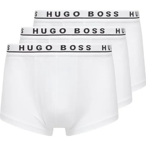 BOSS Trunk 3P - 3-pak boxershorts i bomuld