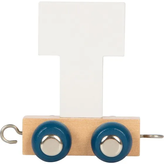 Small Foot Wooden Letter Train Polar - T