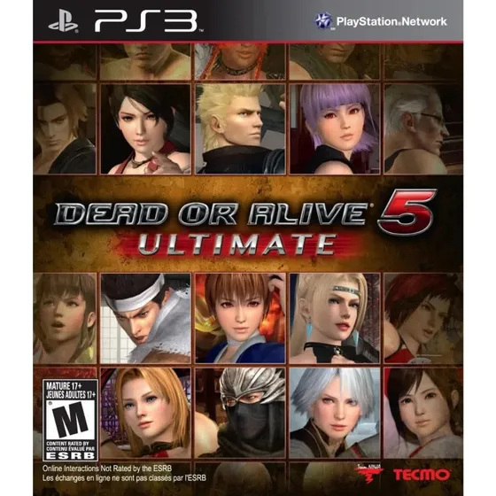 Dead or Alive 5 Ultimate til PlayStation 3