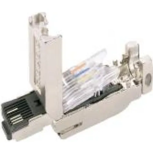 Siemens Ethernet FC RJ45 Stik 180 grader - 6GK19011BB102AA0