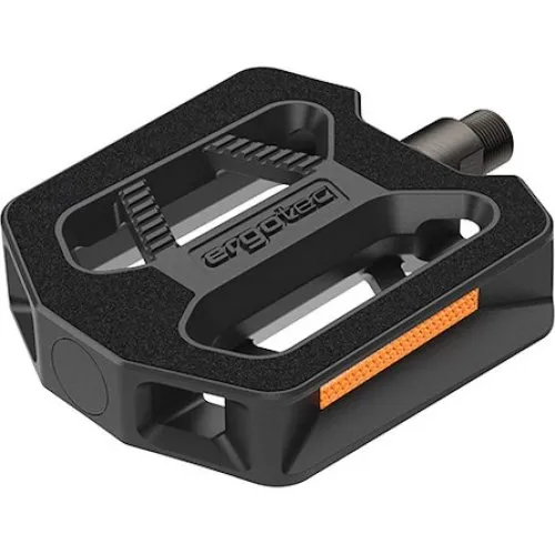 Ergotec EP-T Citybike Pedaler 105x94mm - Sort