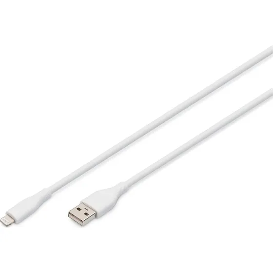 ASSMANN Lightning-kabel 50cm Hvid - MFi Certificeret