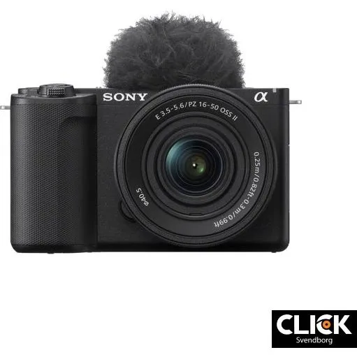 Sony ZV-E10 II + 16-50mm PZ Kit (Sort)