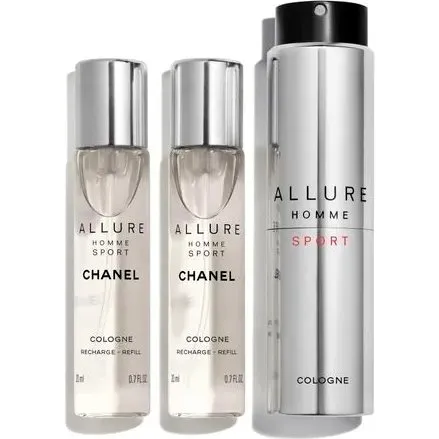 Chanel Allure Homme Sport Cologne travel spray 3 x 20 ml