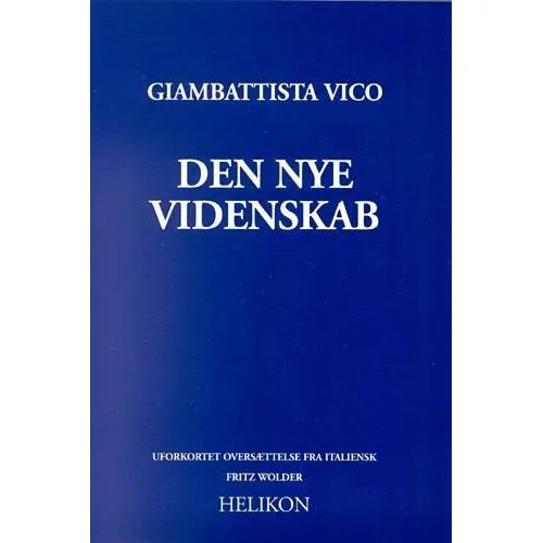 Giambattista Vico: Den nye Videnskab (Helikon)