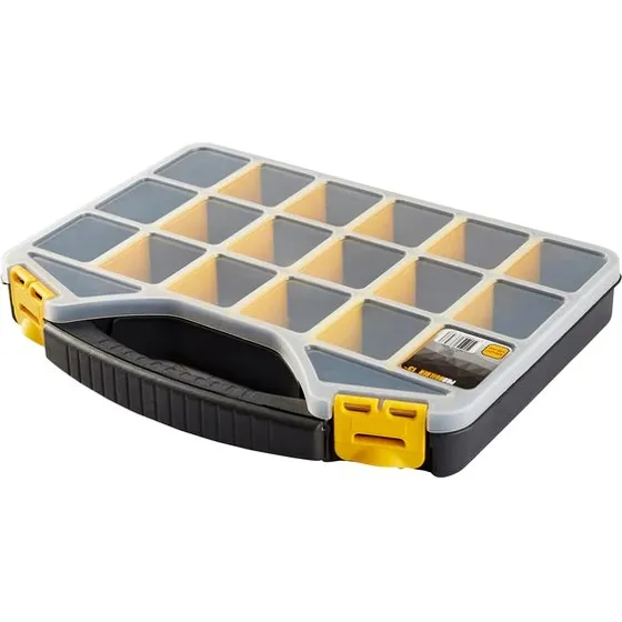 ProBuilder Sortimentsboks 32x25 cm med 18 rum