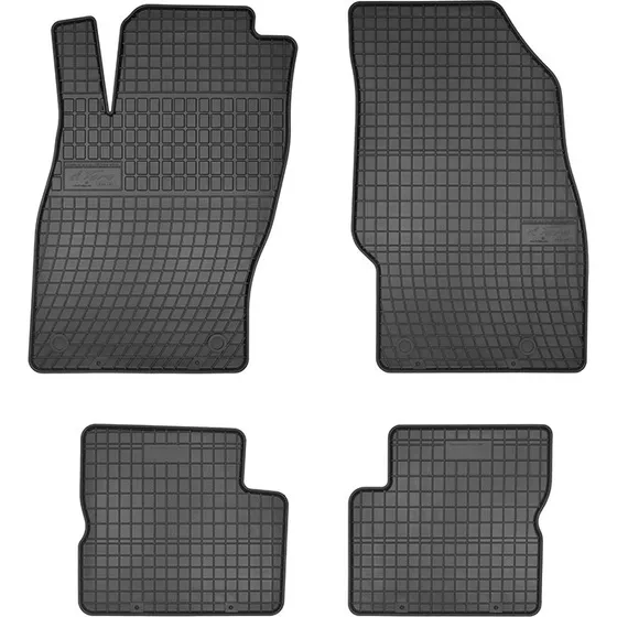 FROGUM Gummimåtter til Opel Corsa D & Adam HB - 4 dele, sort