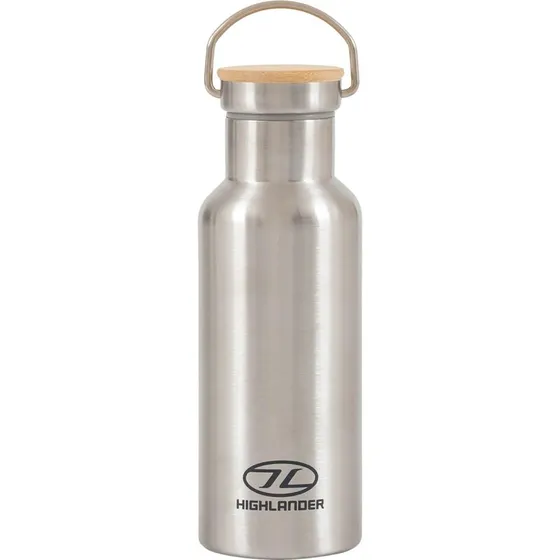 Highlander Outdoor Campsite 500 ml termoflaske – sølv