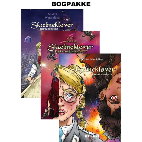 Skæbnekløver Trilogi - Mikkel Wendelboe (3 bøger)