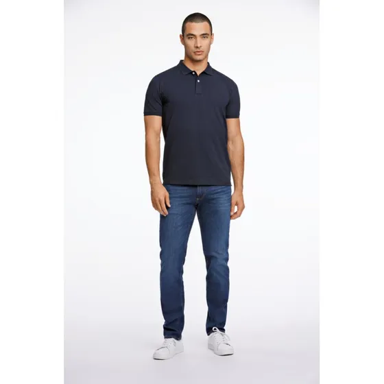 Lindbergh Polo T-shirt Navy XXL