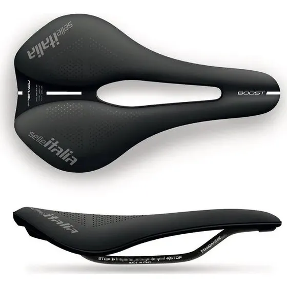 Selle Italia Novus Boost Evo TM Superflow – Sort 145 mm