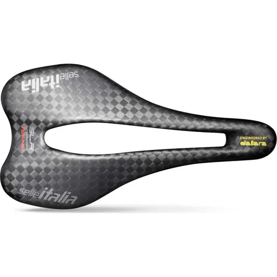 Selle Italia SLR Boost Tekno Superflow S3, Sort 130 mm