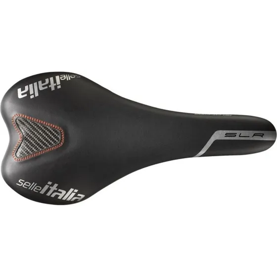 Selle Italia SLR TM Manganese Sportssadel – Sort