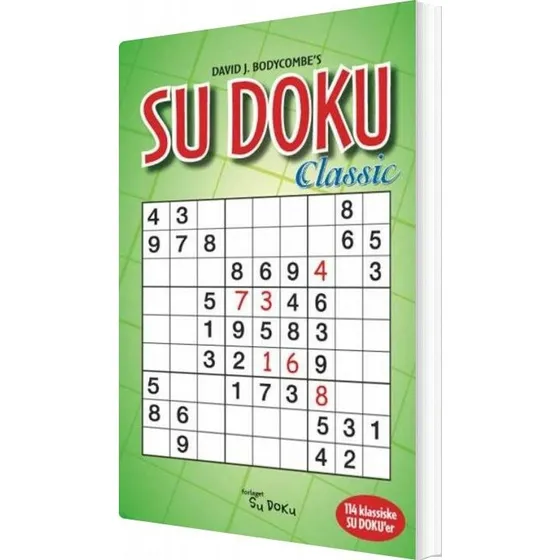 Su Doku Classic - David J. Bodycombe - Engelsk udgave