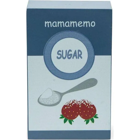 MaMaMeMo Sukkerpakke - legemad i træ (fra 2 år)