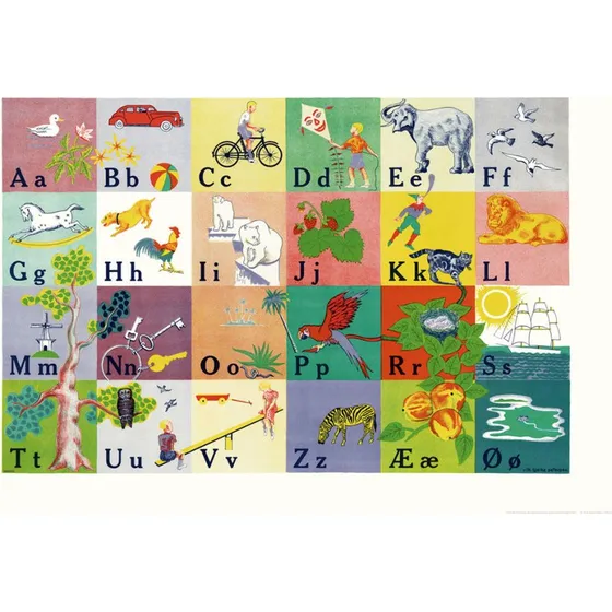 Vilhelm Bjerke Petersens ABC-plakat