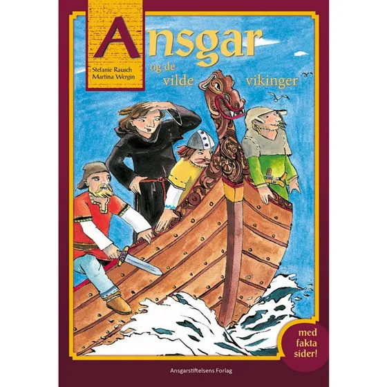 Ansgar og de vilde vikinger - Martina Wergin