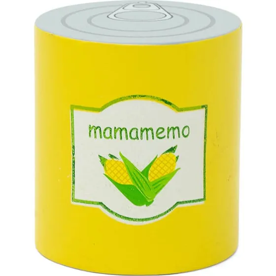 MaMaMeMo Dåsemajs i træ Ø4,5 x 5 cm